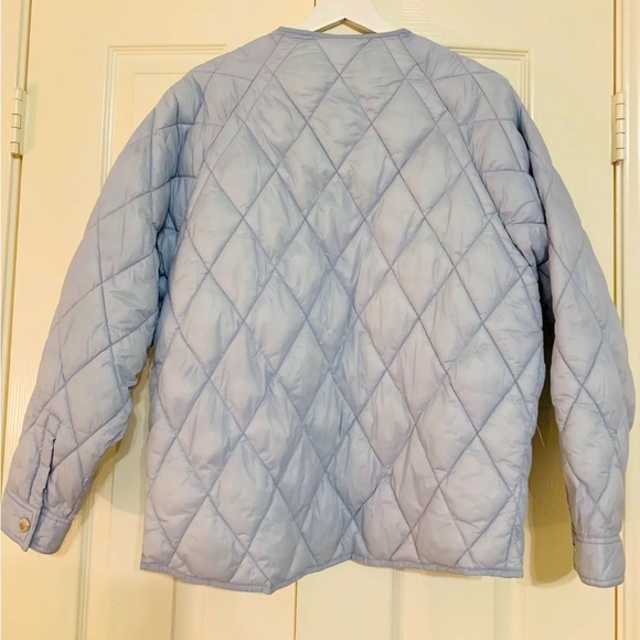 Via Spiga Quilted Jacket Pearl Blue - Picture 3 of 3